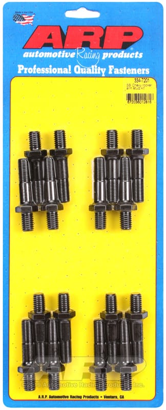 ARP — ARP SB Chevy 7/16 Rocker Arm Stud Kit (Pack of 16)