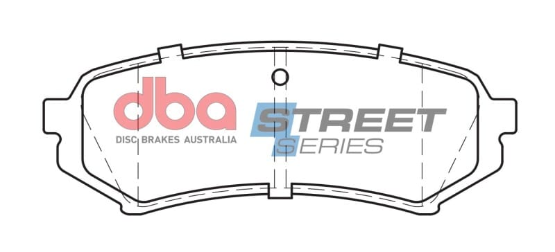 DBA — DBA 98-07 Lexus LX470 Rear Street Series Brake Pads
Brake Pad
