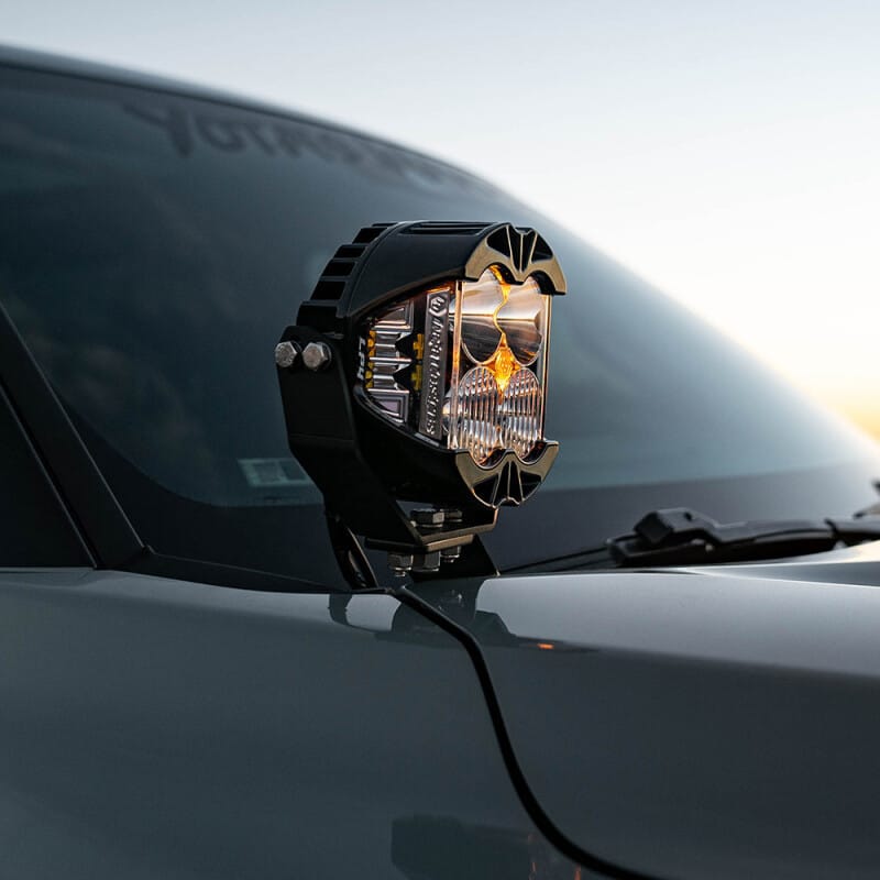 Baja Designs — Baja Designs 2022 Toyota Tundra LP4 A-Pillar Light Mount Kit