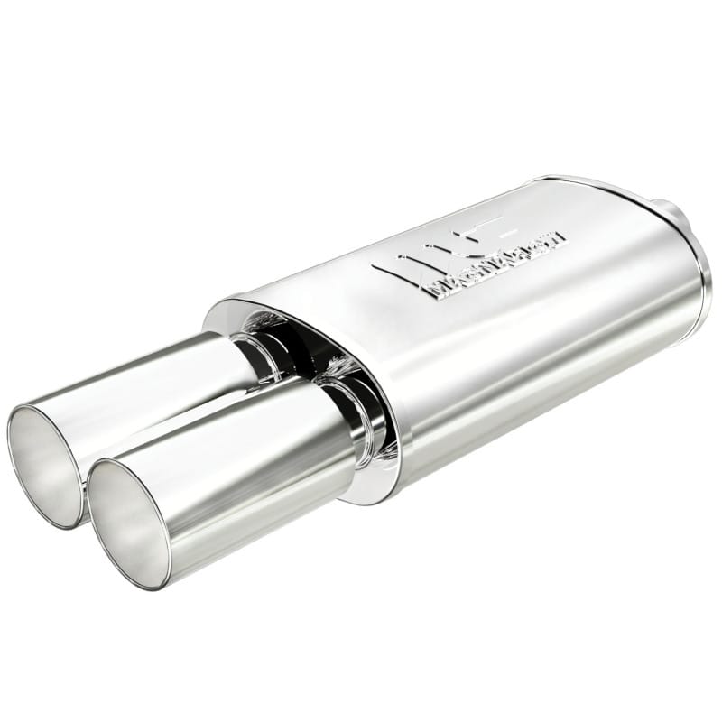 Magnaflow — MagnaFlow Muffler W/Tip Mag SS 14X5X8 2.25/3.
Straight Through