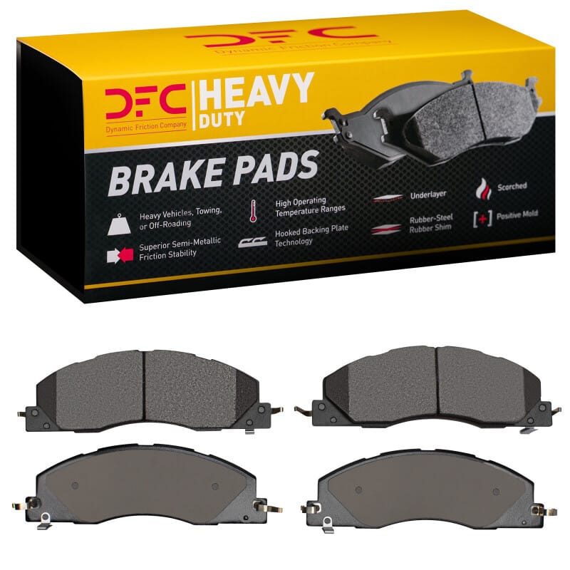 DFC — DFC 09-18 Dodge Ram 2500 Front Heavy Duty Pads - Semi Metallic
DFC Brake Pad Set