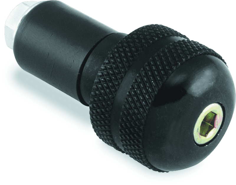 BikeMaster — BikeMaster Anti-Vibration Bar Ends - 1in - Black