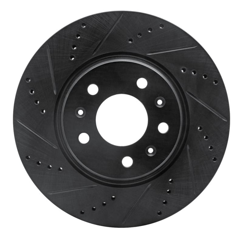 R1 Concepts — R1 03-08 Cadillac STS Front Left Drilled & Slotted Black Brake Rotor
R1 Brake Rotor Drill