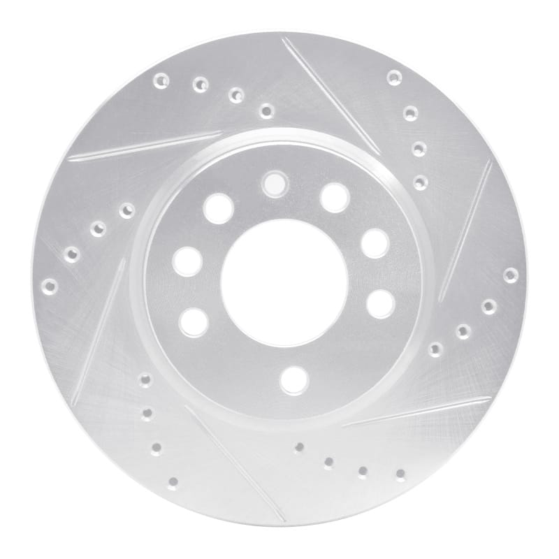 R1 Concepts — R1 94-96 Saab 900 Front Right Drilled & Slotted Silver Brake Rotor
R1 Brake Rotor Drill