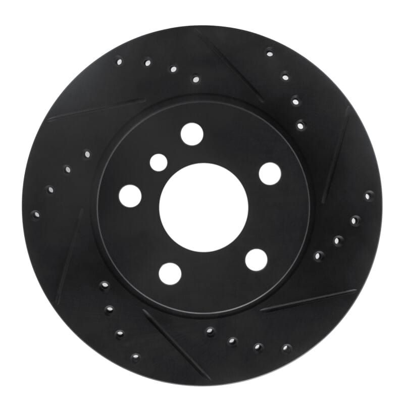 R1 Concepts — R1 14-21 BMW i3 Front Right Drilled & Slotted Black Brake Rotor
R1 Brake Rotor Drill
