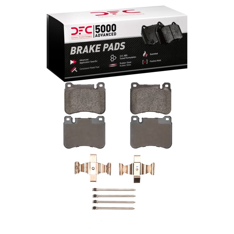 DFC — DFC 05-11 Mercedes-Benz C320 Front 5000 Advanced Low Metallic Brake Pads and Hardware Kit
DFC Brake Pad Set