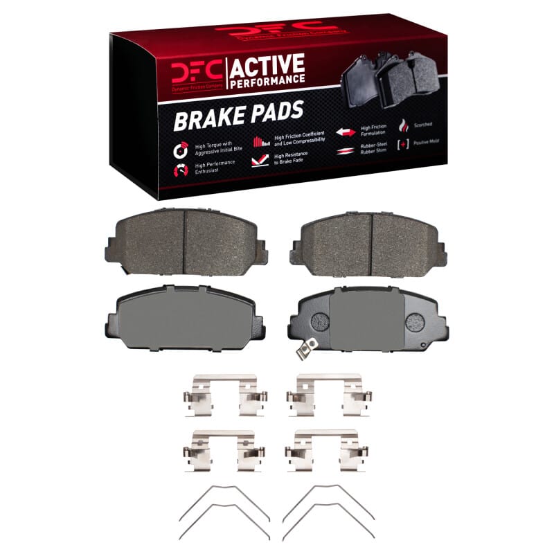 DFC — DFC 13-22 Acura ILX Front Active Performance Pads and Hardware Kit
DFC Brake Pad Set