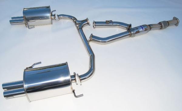 Invidia — Invidia 05+ Subaru Legacy GT Stainless Steel Quad Tip Cat-back Exhaust