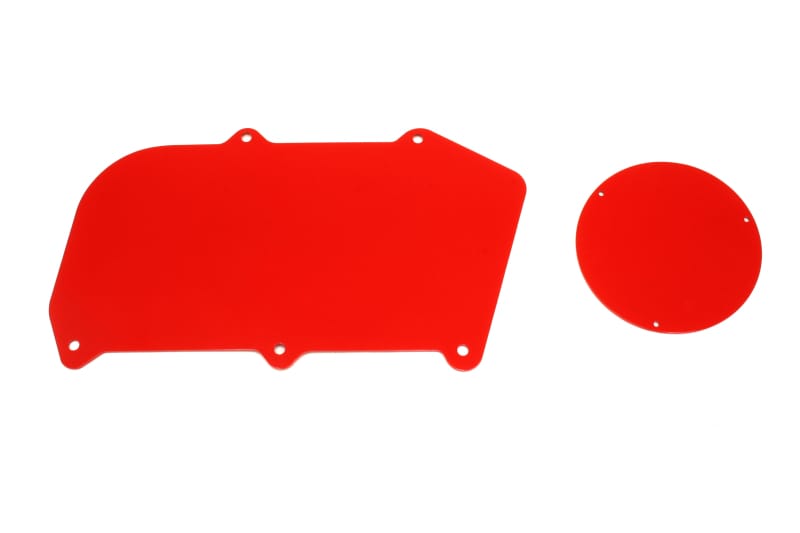 BMR Suspension — BMR 64-72 A-Body Heater Delete Panel Aluminum (Non-A/C Vehicles Only) - Red