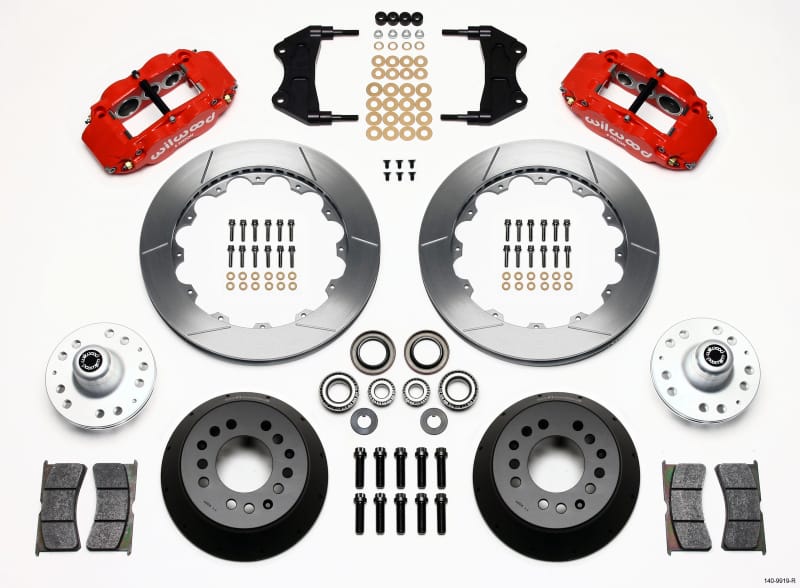 Wilwood — Wilwood Narrow Superlite 6R Front Hub Kit 12.88in Red WWE ProSpindle
BRAKE KIT