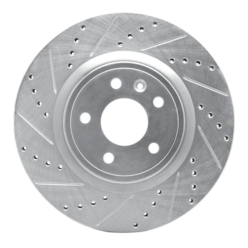 R1 Concepts — R1 11-19 Ford Explorer Front Left Drilled & Slotted Silver Brake Rotor
R1 Brake Rotor Drill