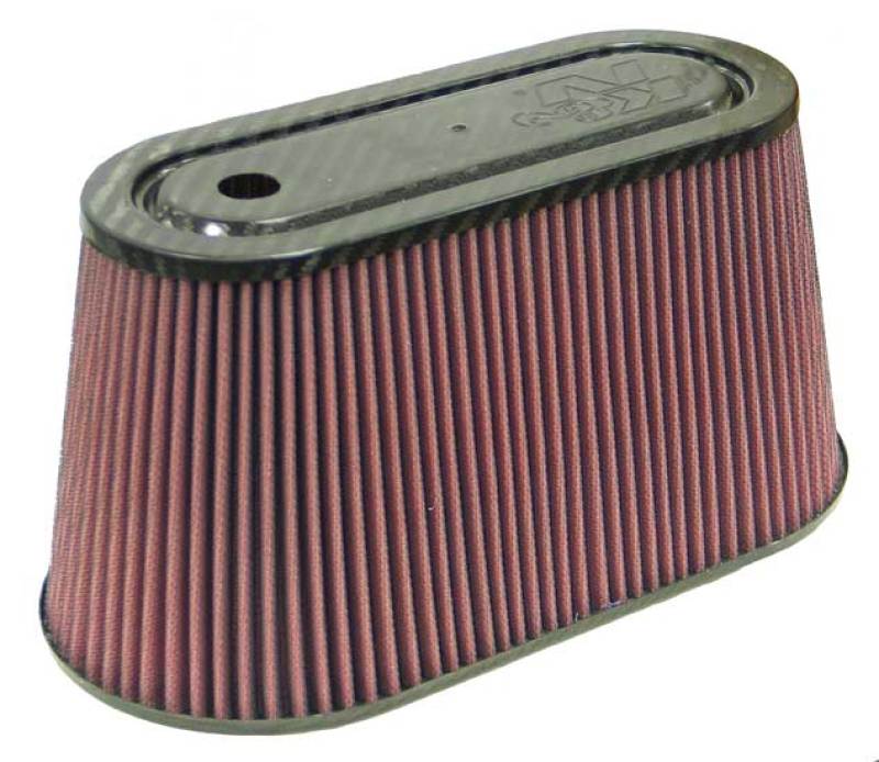 K&N Engineering — K&N Universal Air Filter with Carbon Fiber Top & Base-6in Base O/S W x 3.938in Top O/S W x 6in H
Universal Filter