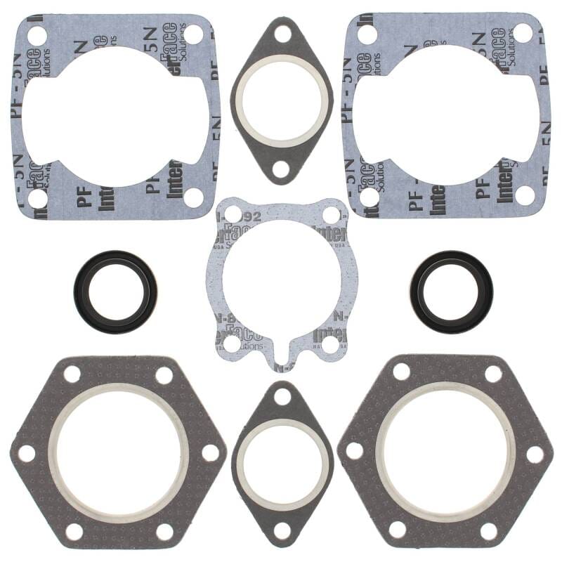 Vertex Pistons — Vertex Gaskets 1976 Polaris Starfire Complete Gasket Kit w/ Oil Seals