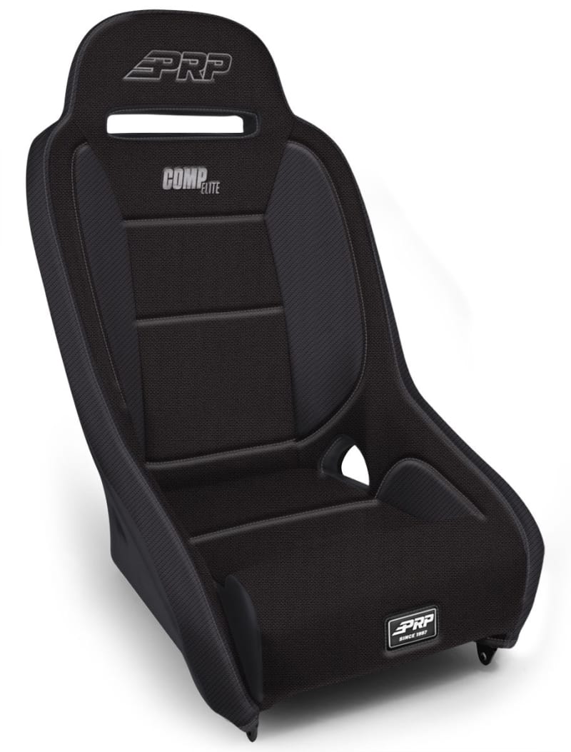 PRP Seats — PRP Comp Elite Suspension Seat - All Black/Black