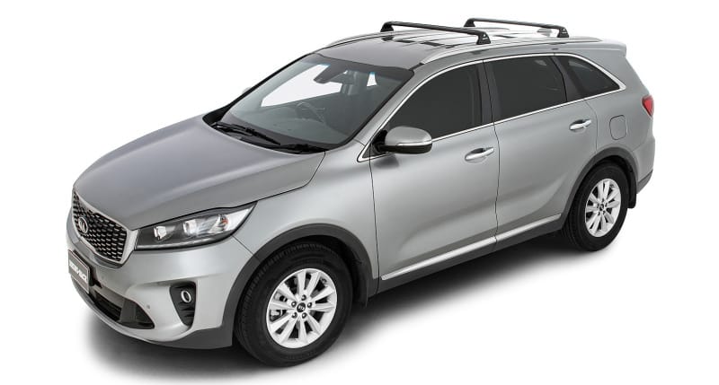 Rhino-Rack — Rhino-Rack 16-20 Kia Sorento UM 5 Door SUV w/Flush Rails Vortex RVP 2 Bar Roof Rack - Black
Roof Rack
