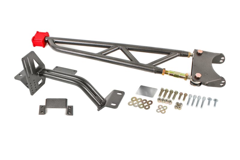 BMR Suspension — BMR 93-02 F-Body w/o DSL Torque Arm Tunnel Mount (For Long Tube Headers) - Black Hammertone