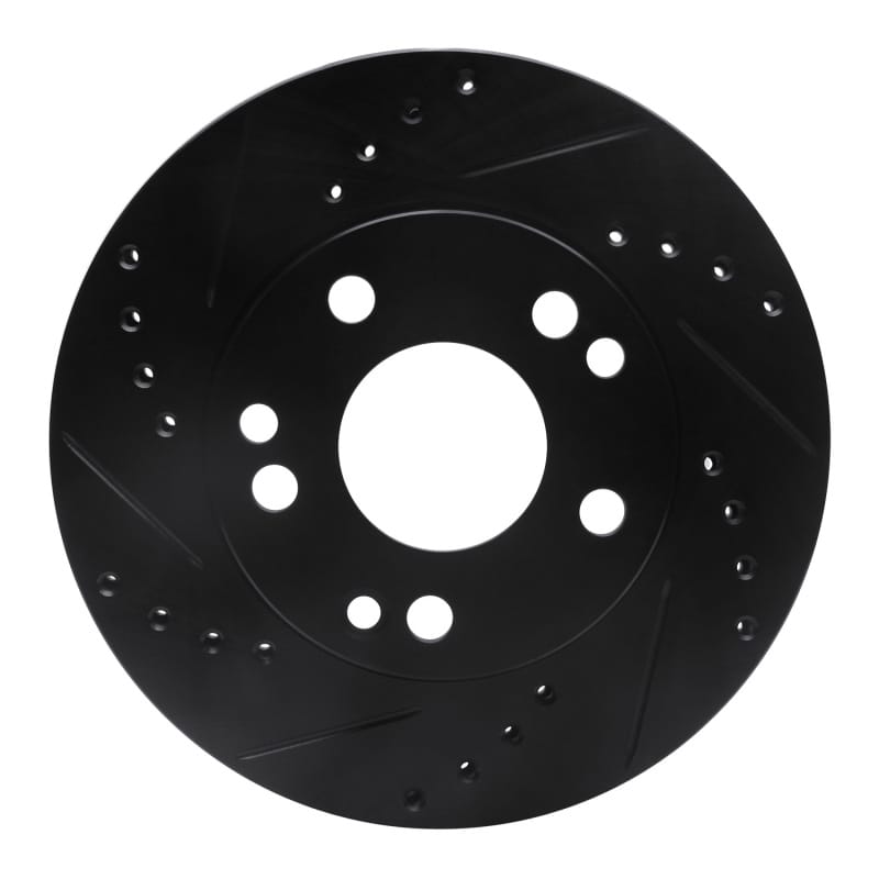 R1 Concepts — R1 87-93 Mercedes-Benz 190E Front Left Drilled & Slotted Black Brake Rotor
R1 Brake Rotor Drill