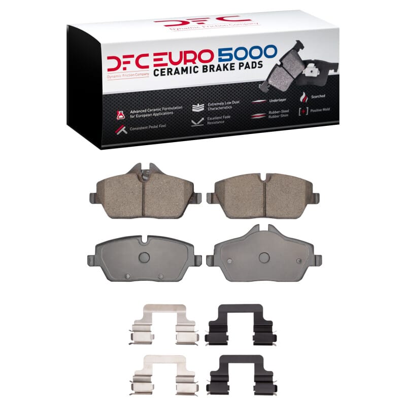DFC — DFC 06-24 BMW 120i (Mexico) Front Euro 5000 Ceramic Brake Pads and Hardware Kit
DFC EURO Pads + HW