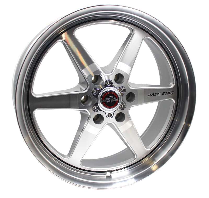 Race Star — Race Star 93 Truck Star 22x10 6x5.5BC 6.46BS Silver/Machined Wheel