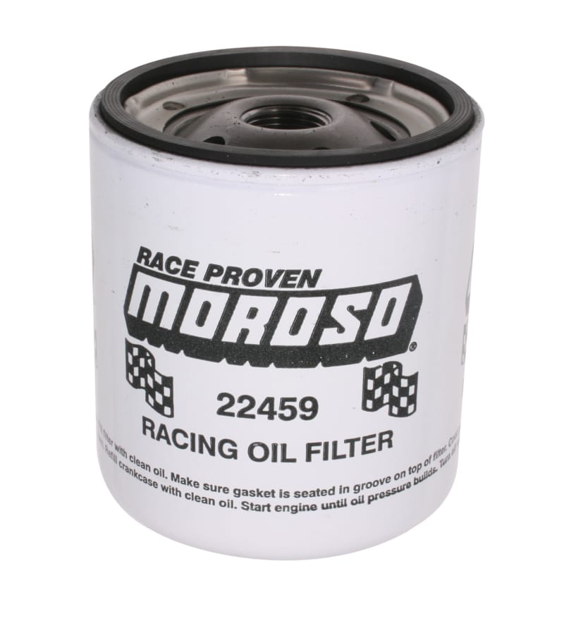 Moroso — Moroso Chevrolet 13/16in Thread 4-9/32in Tall Oil Filter - Racing
