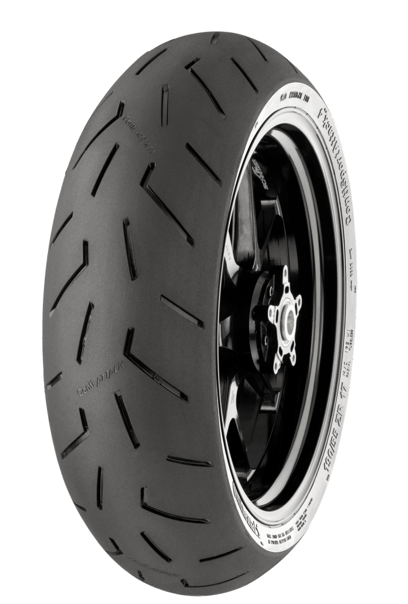 Continental Tire — Continental ContiSportAttack 4 - 200/55 ZR 17 M/C (78W) TL Rear