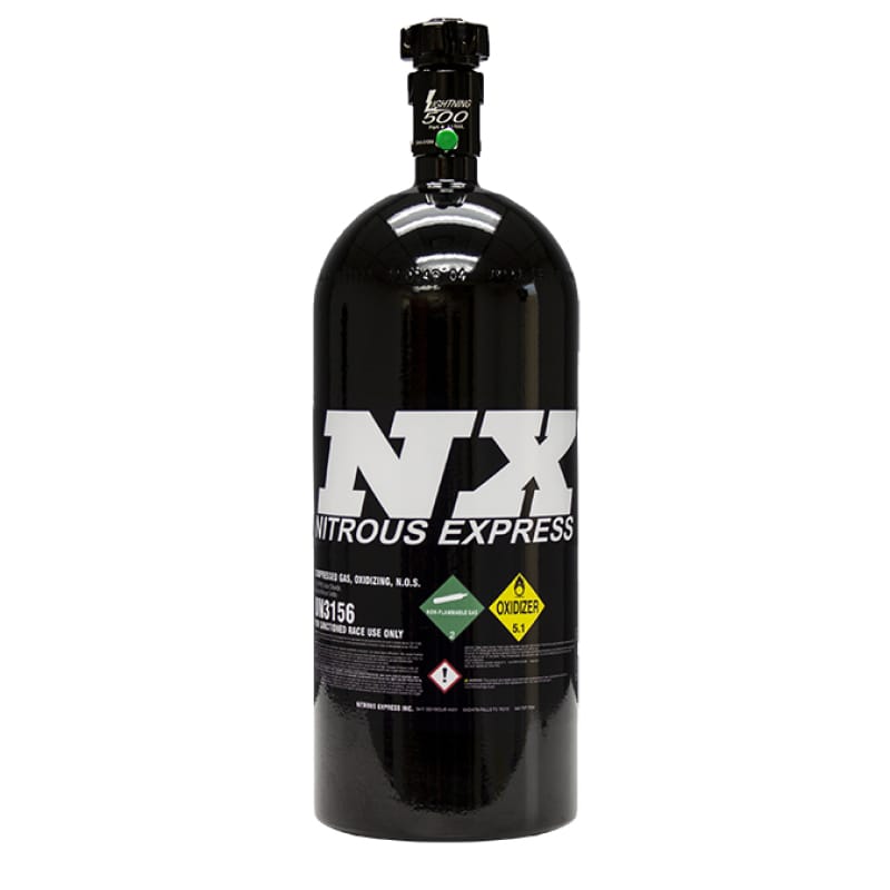Nitrous Express — Nitrous Express Dry Direct Port Nitrous Kit 4 Cyl w/10lb Black Bottle (Special Order Drop Ship Only)