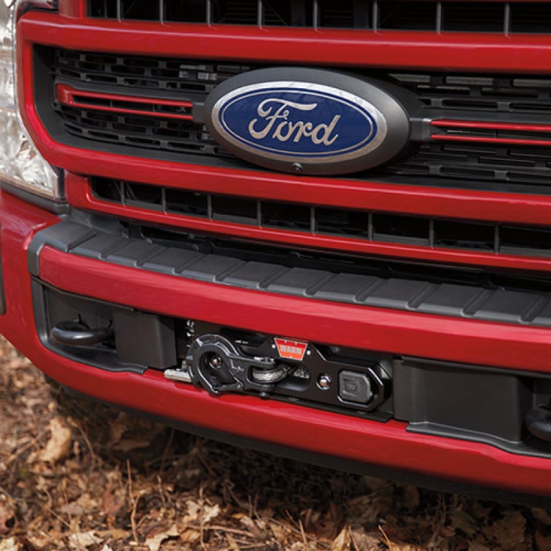 Ford Racing — Ford Racing 23-24 Super Duty Ford Performance Parts/Warn Winch Kit
Winch