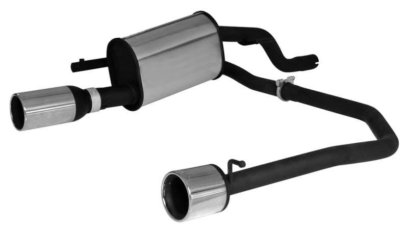 Remus — Remus 2006 Opel Corsa D w/Original Rear Skirt 1.4L (Z14Xep) Axle Back Exhaust