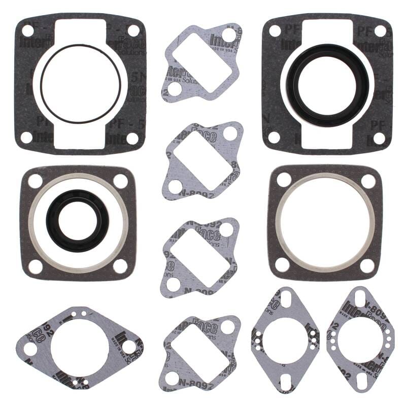 Vertex Pistons — Vertex Gaskets JLO-Cuyuna 399/2 4 Bolt Head Electric FC/2 Complete Gasket Kit w/ Oil Seals