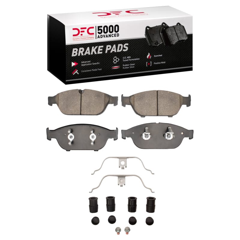 DFC — DFC 12-14 Audi A8 Front 5000 Advanced Ceramic Brake Pads and Hardware Kit
DFC Brake Pad Set