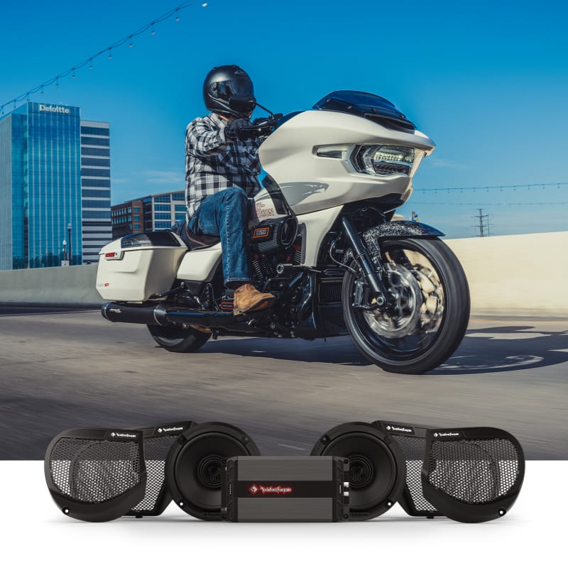 Rockford Fosgate — Rockford Fosgate 24+ Harley-Davidson Stage 2 Audio Kit