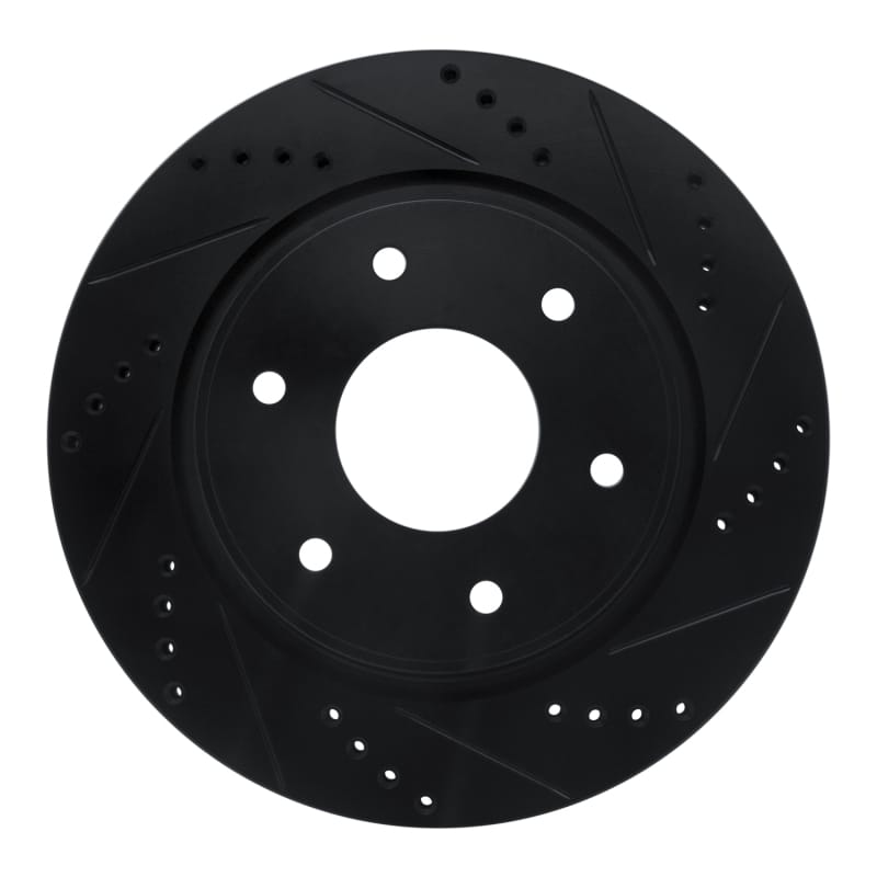 R1 Concepts — R1 05-07 Infiniti QX56 Front Right Drilled & Slotted Black Brake Rotor
R1 Brake Rotor Drill