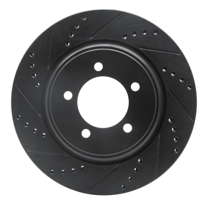 R1 Concepts — R1 06-10 Ford Explorer Front Left Drilled & Slotted Black Brake Rotor
R1 Brake Rotor Drill