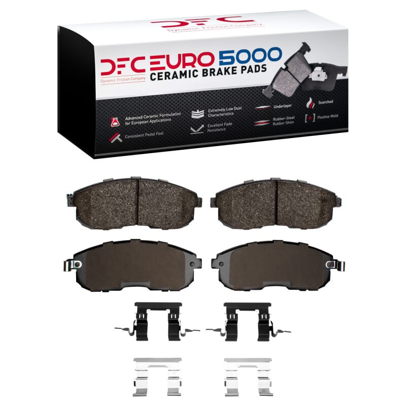 DFC — DFC 03-12 Infiniti G35 Front Euro 5000 Ceramic Brake Pads and Hardware Kit
DFC EURO Pads + HW