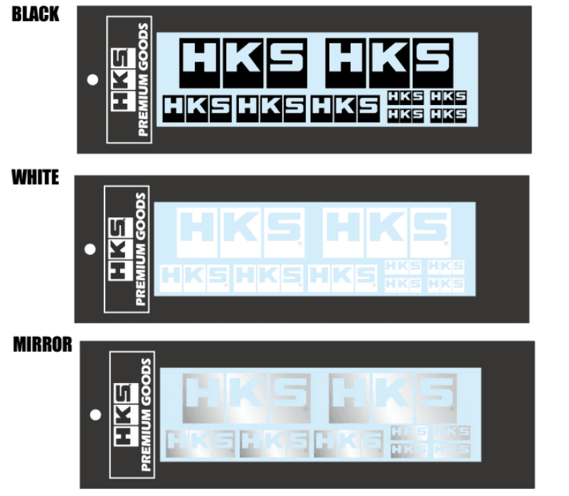 HKS — HKS LOGO Sticker a la carte MIRROR