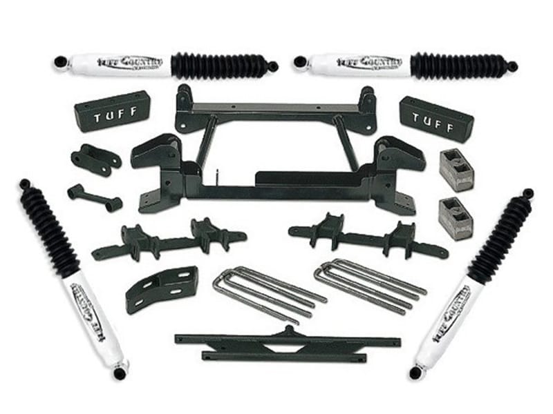 Tuff Country — Tuff Country 94-98 Chevy Tahoe 1500 (4 door) 4x4 4in Lift Kit (No Shocks)
Complete Kit (w/o Sh