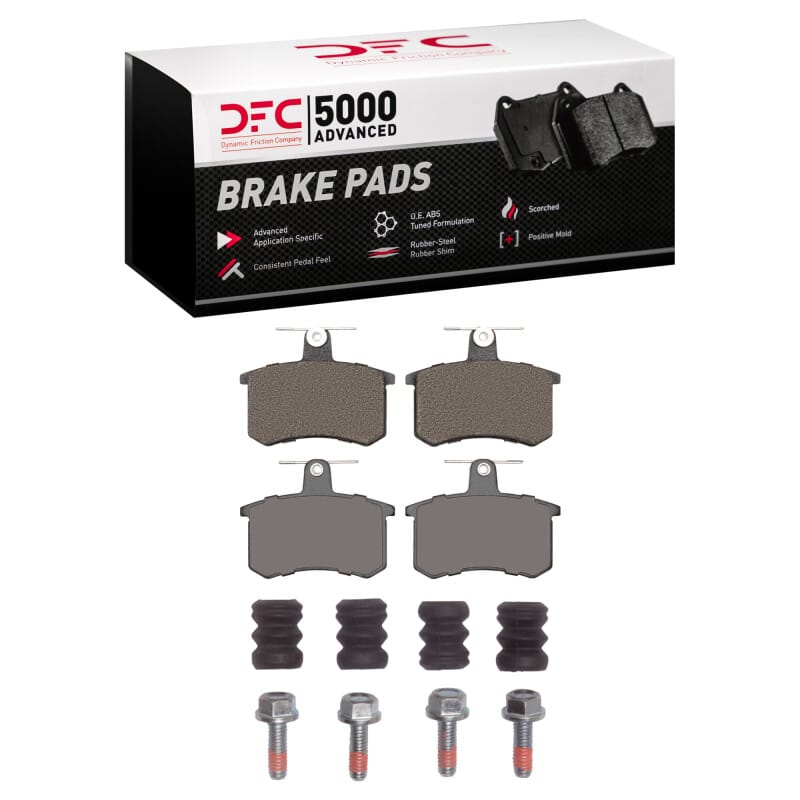 DFC — DFC 80-01 Alfa Romeo 164 Rear 5000 Advanced Low Metallic Brake Pads and Hardware Kit
DFC Brake Pad Set