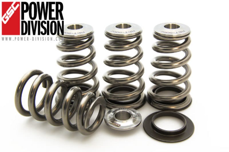 GSC Power Division — GSC P-D Mitsubishi 4B11T High Pressure Single Conical Valve Spring and Ti Retainer Kit