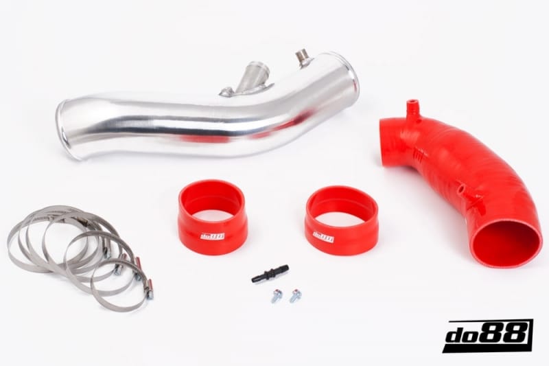 do88 — do88 SAAB 9-3 2.8T V6 06-11 Inlet Pipe w/Red Hoses