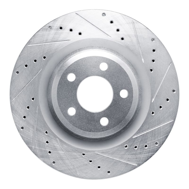 R1 Concepts — R1 20-25 Ford Explorer Front Right Drilled & Slotted Silver Brake Rotor
R1 Brake Rotor Drill