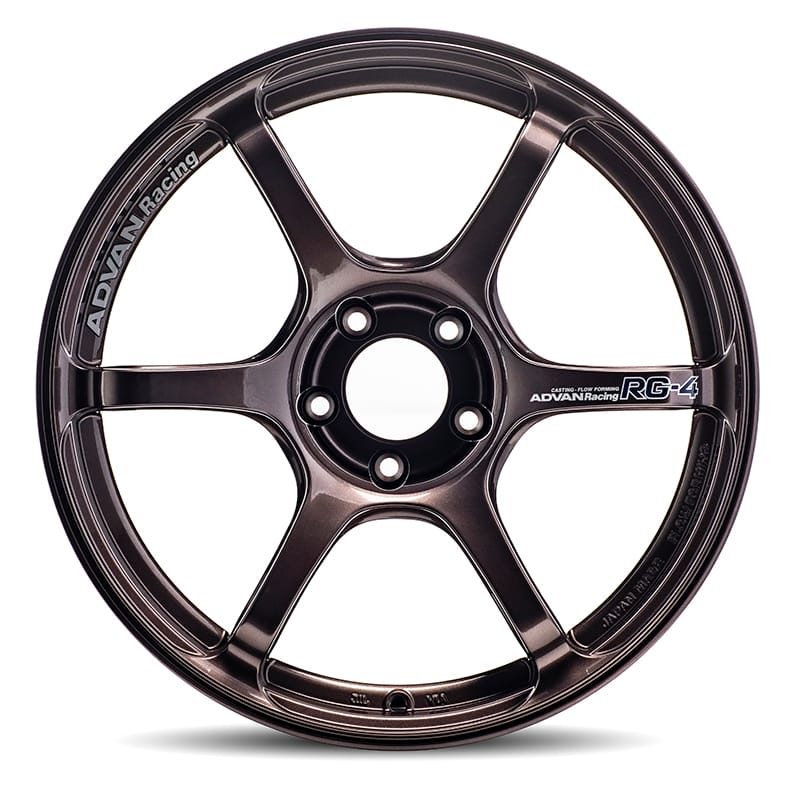 Advan — Advan RG-4 18x9.5 +35 5x114.3 Racing Copper Bronze Wheel