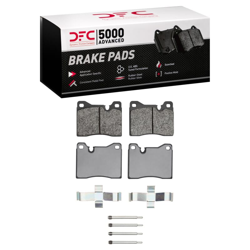 DFC — DFC 69-76 BMW 2500 Front 5000 Advanced Low Metallic Brake Pads and Hardware Kit
DFC Brake Pad Set