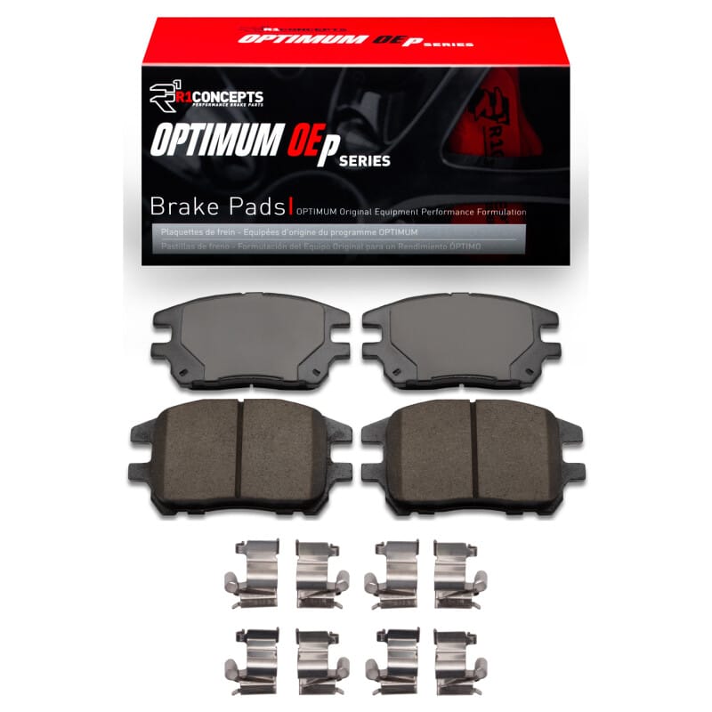 R1 Concepts — R1 02-03 Lexus RX300 Front Optimum OE Pads & Hardware Kit
R1 Optimum Oe Pads a