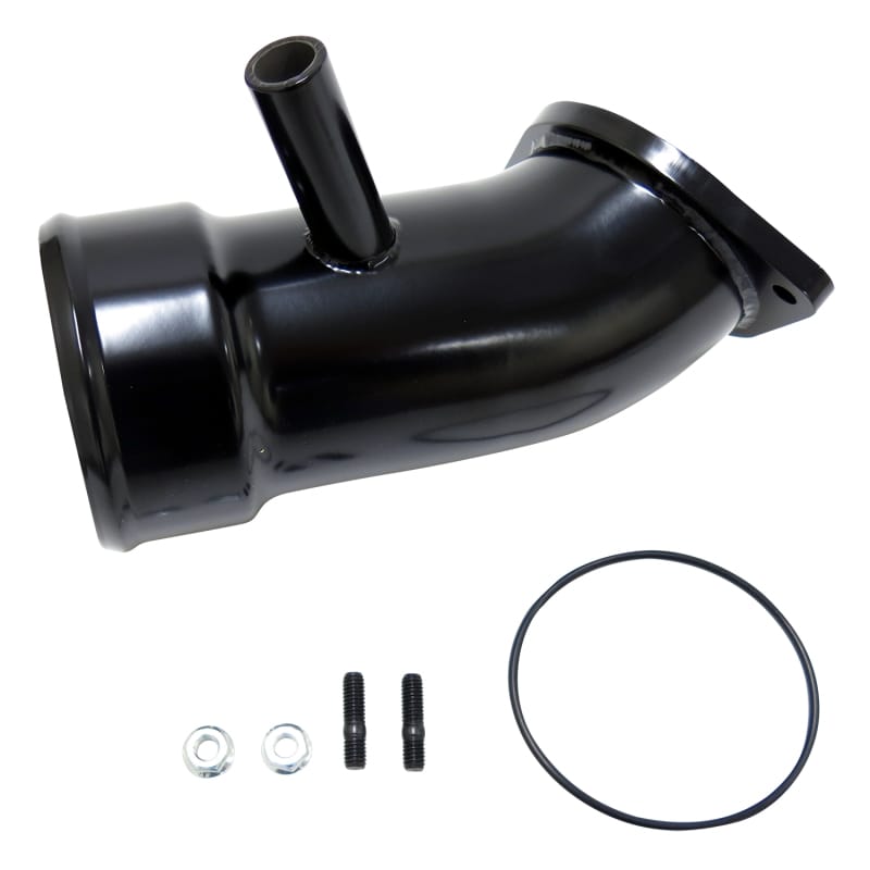 Wehrli — Wehrli 17-19 Chevrolet 6.6L L5P Duramax 3.5in Intake Horn w/PCV Port - Gloss Black
Int Horn 17-19 GB