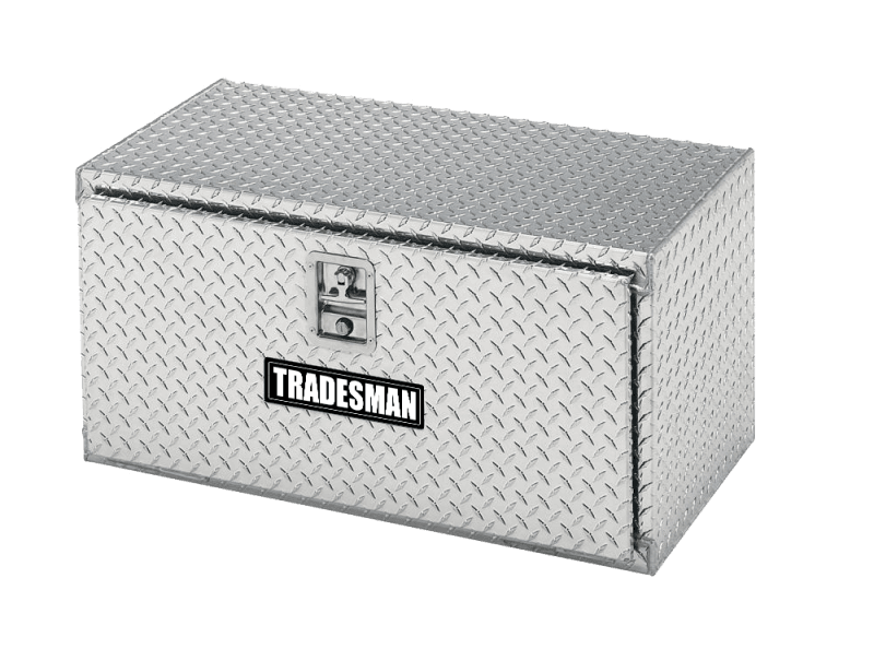 Tradesman — Tradesman Aluminum Underbody Truck Tool Box (24in.) - Brite