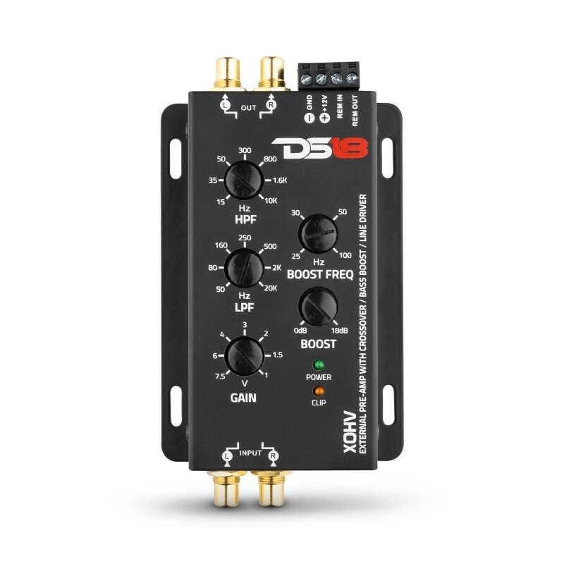 DS18 — DS18 Pre-Amp w/ Crossover For High Volt Amplifier