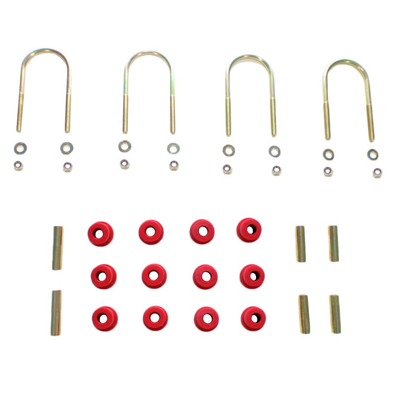 Rancho — Rancho 84-01 Jeep Cherokee Rear U-Bolt Kit
Lf Spg Axe U-Bolt Kt