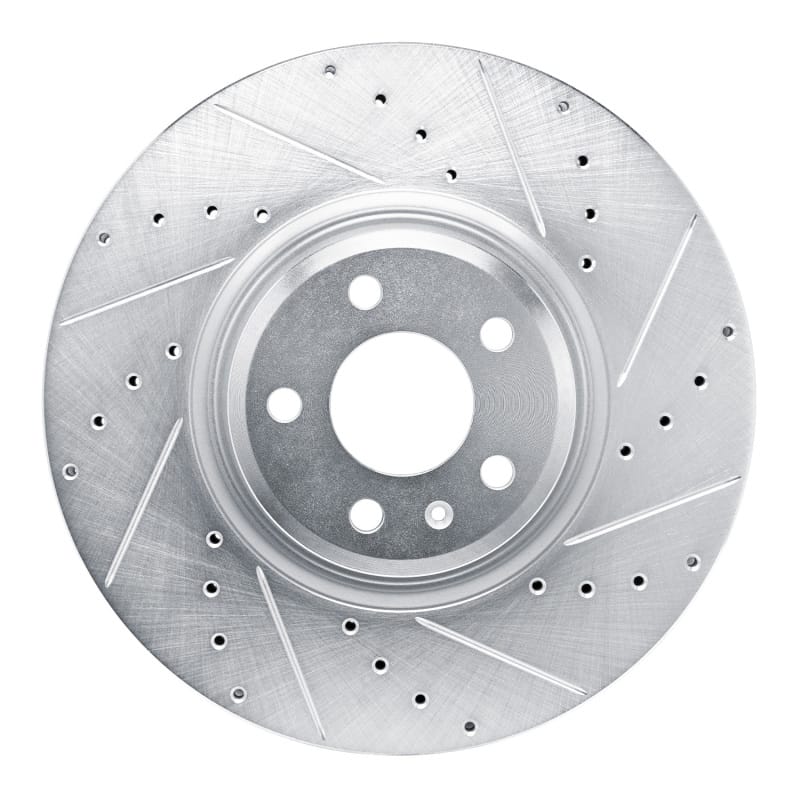 R1 Concepts — R1 18-25 Audi SQ5 Sportback Front Right Drilled & Slotted Silver Brake Rotor
R1 Brake Rotor Drill