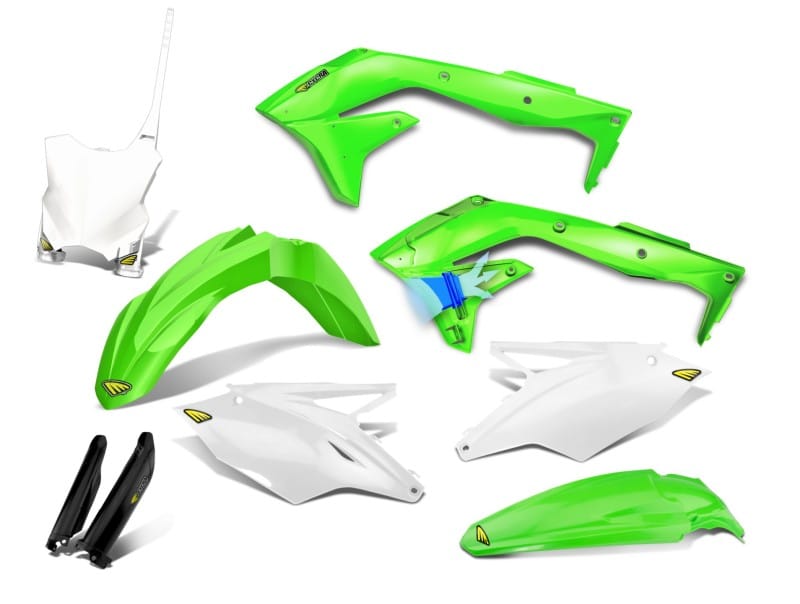 Cycra — Cycra 16-18 Kawasaki KX450F Powerflow Full Body Kit - OEM Color