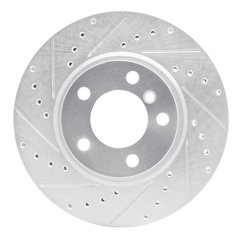 R1 Concepts — R1 11-16 Mini Cooper Countryman Front Left Drilled & Slotted Silver Brake Rotor
R1 Brake Rotor Drill